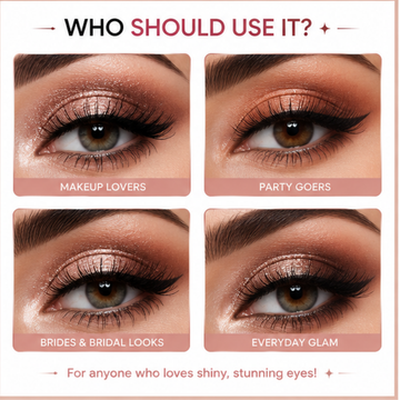 Huda Beauty Liquid Eye Shadow Glitter – Buy 1 Get 1 FREE – High Glitter Shine, Long Lasting & Smooth Easy Application – Waterproof, Smudge-Proof & Crease-Resistant