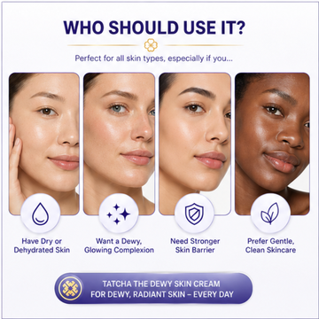 Tatcha The Dewy Skin Cream – Deep Hydration, Dewy Radiance – Intense Hydration, Radiant Glow & Strengthens Skin Barrier